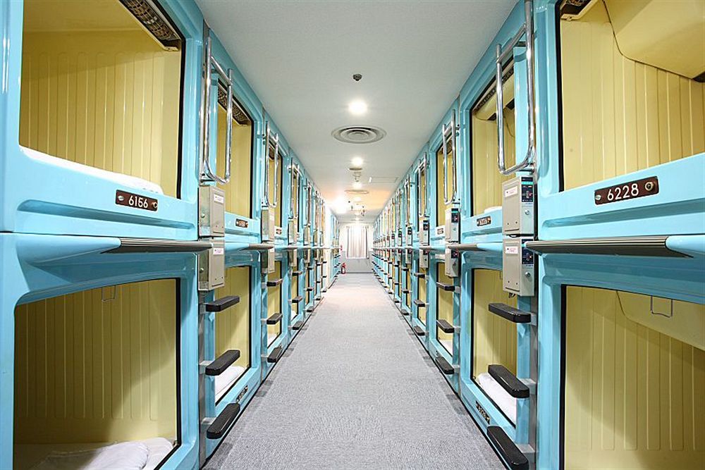 Shinjuku Kuyakusho-Mae Capsule Hotel Tóquio Exterior foto